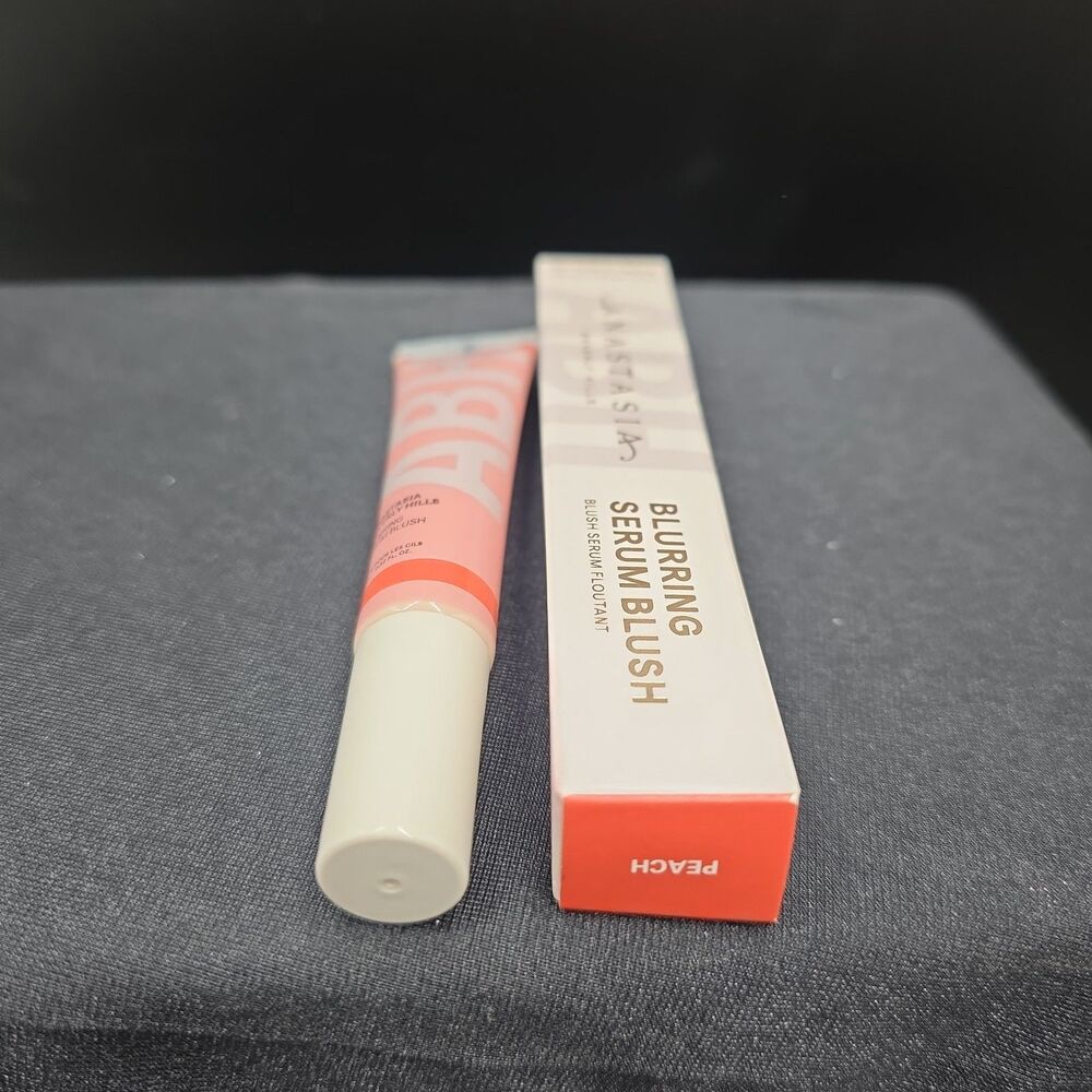 ANASTASIA BEVERLY HILLS ABH Blurring Serum Liquid Blush Peach New in Box 0.32 oz - Picture 4 of 5
